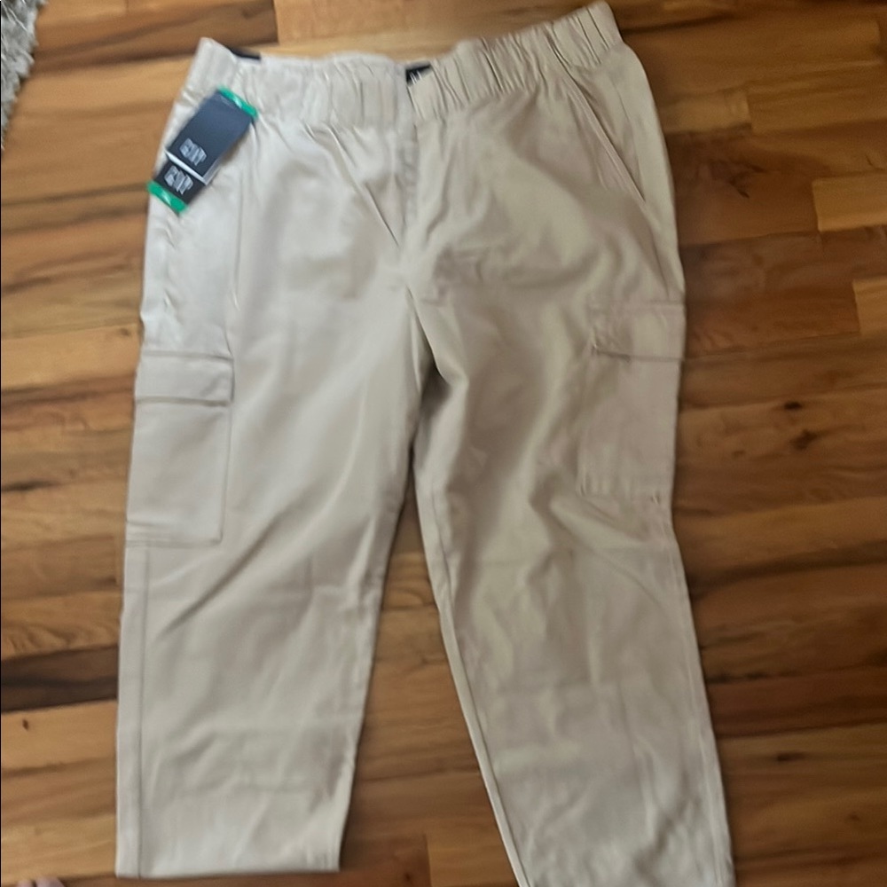 GAP Relaxed Fit Cotton twill cargo pants xl new